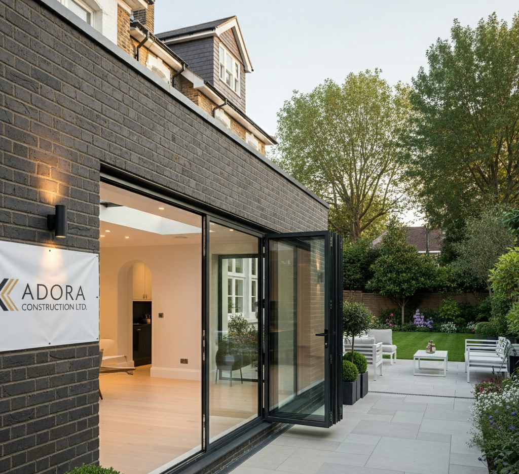 Professional home extension in West London