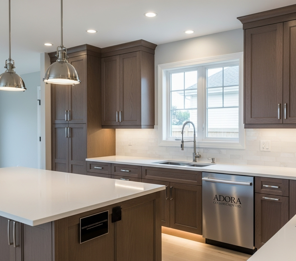 Premium kitchen renovation by Adora Construction