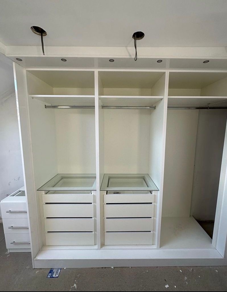 Wardrobe installation 4