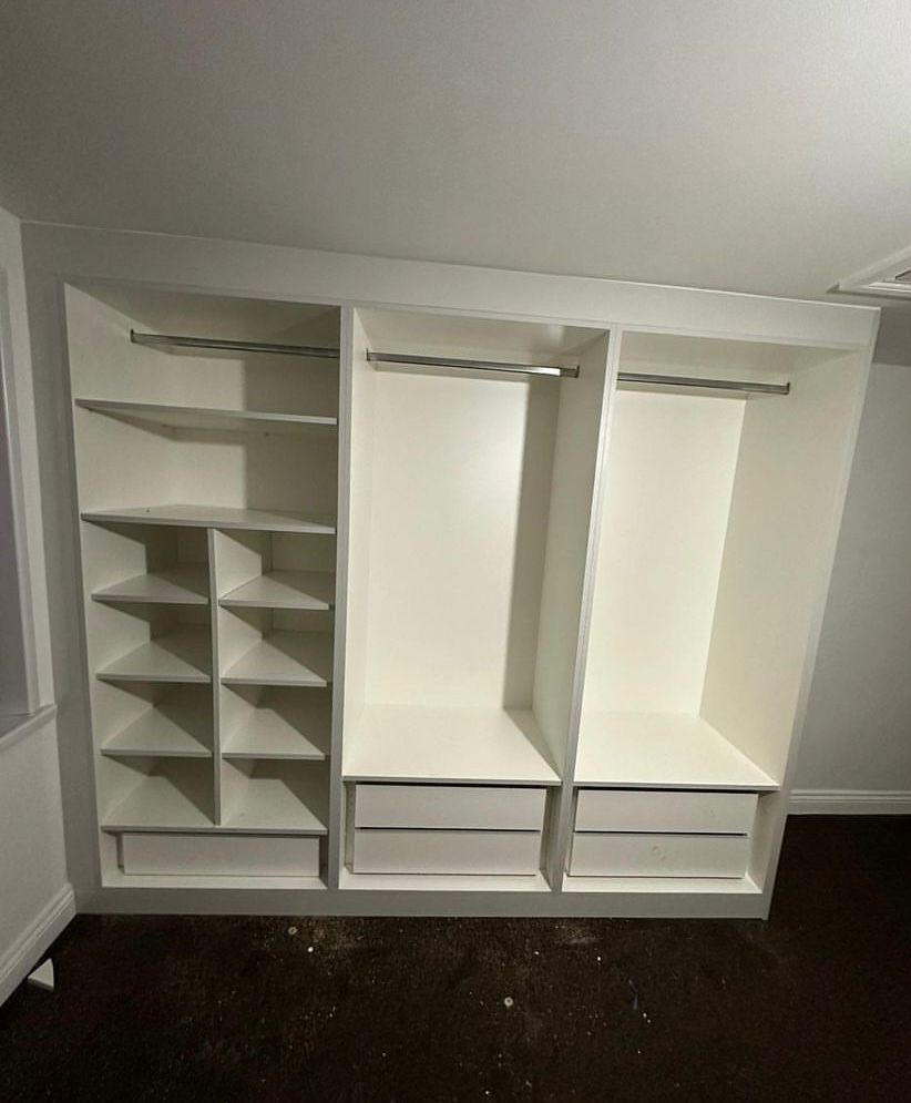 Wardrobe installation 3